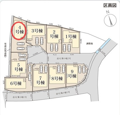 【区画図】 | リーブルガーデン大和郡山新町 | 区画図