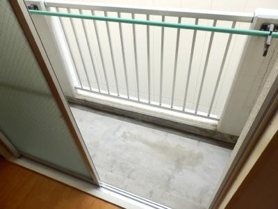 さくらマンションのバルコニー