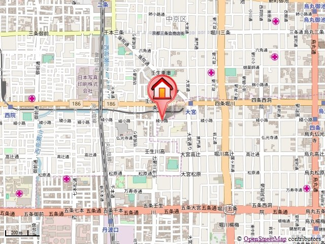 さくらマンションの地図