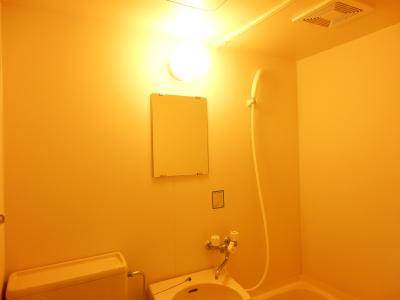 さくらマンションの洗面所|浴室・鏡付