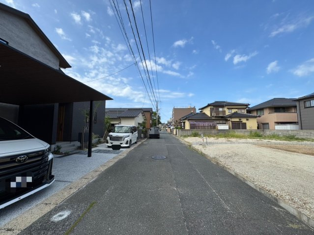  For.M Iーフォルムー小倉南区若園1丁目4期　【小倉南区　新築戸建て】の前面道路含む現地写真|現地撮影　2025,9,22　 For.M Iーフォルムー小倉南区若園1丁目4期　【小倉南区　新築戸建て】