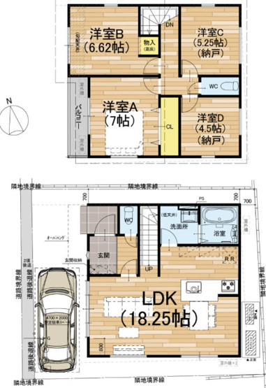 【間取り】 | S41225-修学院第二