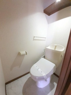 【トイレ】 | クレセント上乃木Ｃ | 落ち着いたトイレです