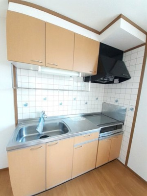 【キッチン】 | クレセント上乃木Ｃ | 使いやすいキッチンです