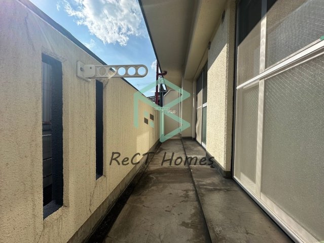 エスペレールⅡのバルコニー