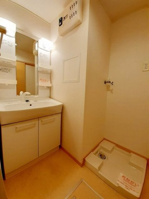 【洗面所】 | カレントＢ | 広い洗面スペース