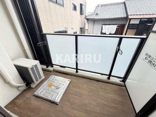 La Douceur城北のバルコニー|同物件別部屋の写真です