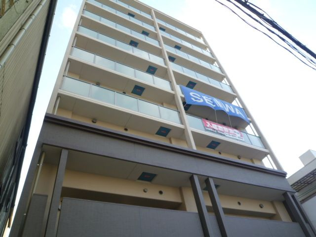 ルーエ桜川のバルコニー