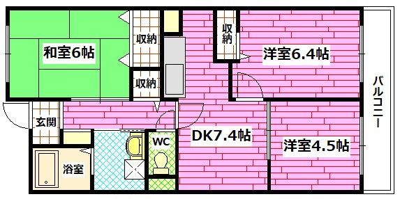 グラディオアキの間取り