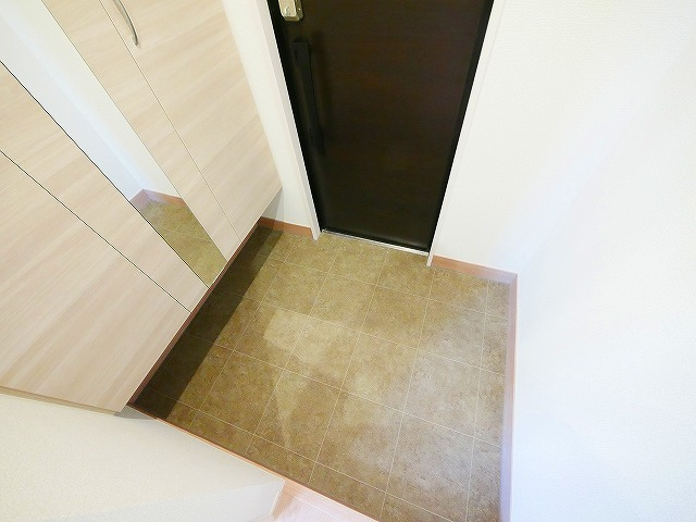 カサ・リチェルの玄関