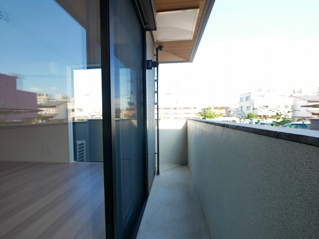 カサ・リチェルのバルコニー