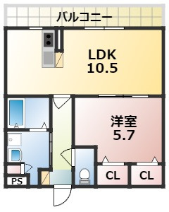 【間取り】 | 結充immeubleB館