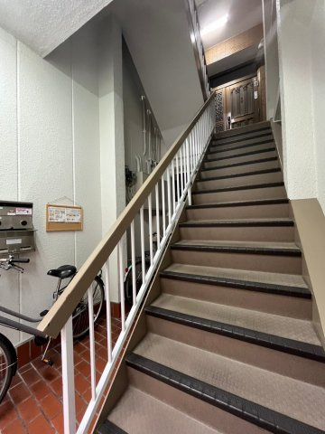 久野ハイツのバルコニー