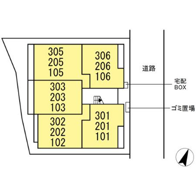 【区画図】 | D-カヴェリ本千葉