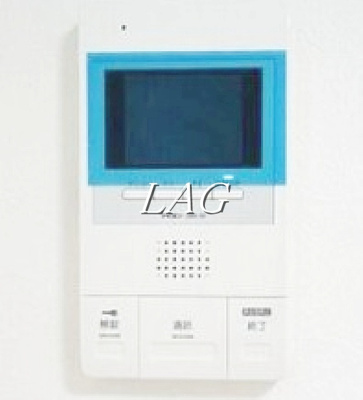 【セキュリティ】 | グランドール足立 | モニター付きインターホンです。