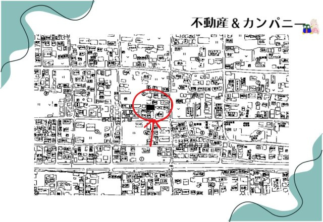 西石井5丁目売土地の地図