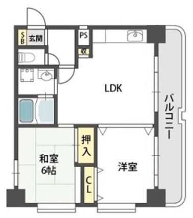 グローリーヨシダの間取り