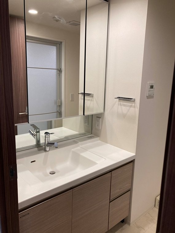 ディアスタ鷺沼の洗面所