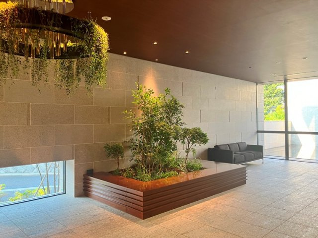 ディアスタ鷺沼のロビー