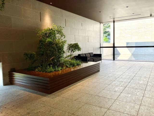 ディアスタ鷺沼のロビー