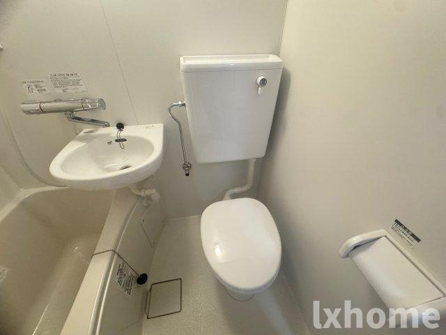 郡山薩摩マンションのトイレ|シンプルで使いやすいトイレです