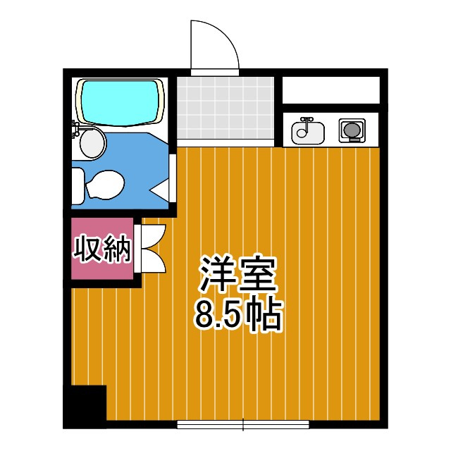 スコルピオ清和の間取り