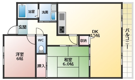 【間取り】 | グランパリス国分