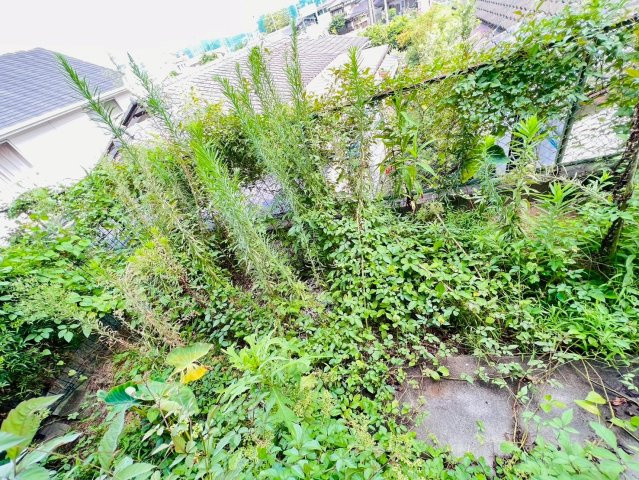 広川ハイツの庭