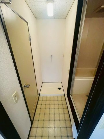 広川ハイツの洗面所