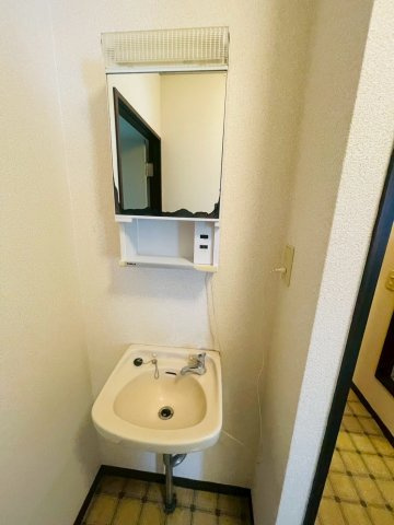 広川ハイツの洗面所