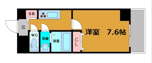 【間取り】 | シャルマンフジ阿波座ウエスト