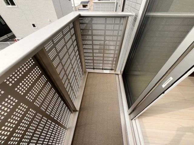 トリシアYのバルコニー