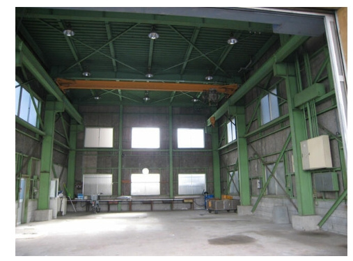 大阪市淀川区野中北２丁目　工場の内装