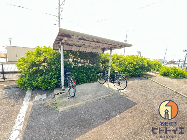 サクシードのその他共用部分|駐輪場です