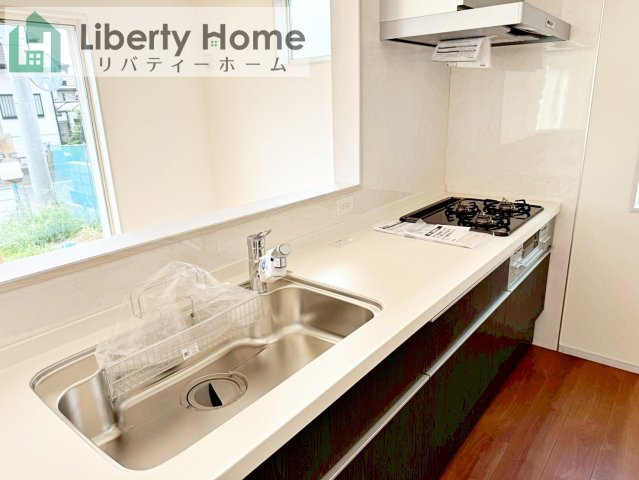 土浦市板谷4丁目25-P1　新築戸建　1号棟のキッチン