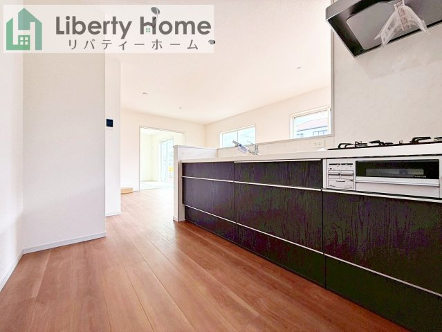 土浦市板谷4丁目25-P1　新築戸建　1号棟のキッチン