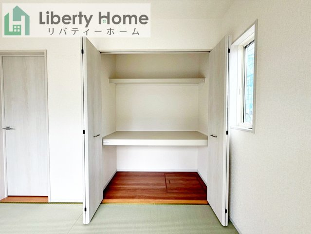 土浦市板谷4丁目25-P1　新築戸建　1号棟の収納