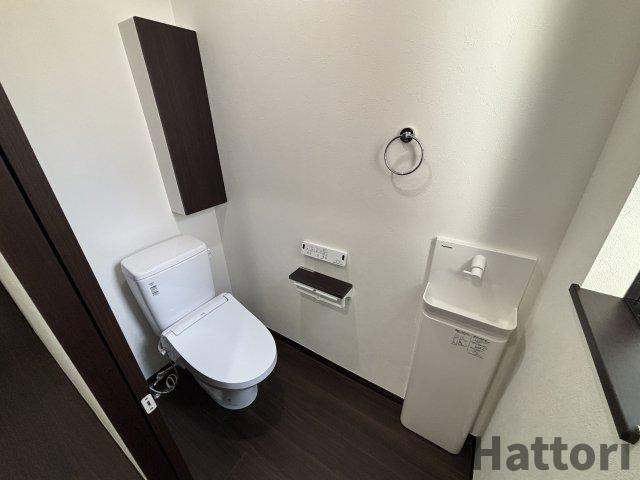 アペルガレージハウスのトイレ