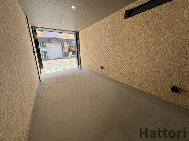 アペルガレージハウスの駐車場