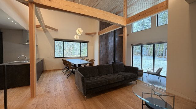 南軽井沢 新築戸建 スキップフロアの映える家の完成予想図