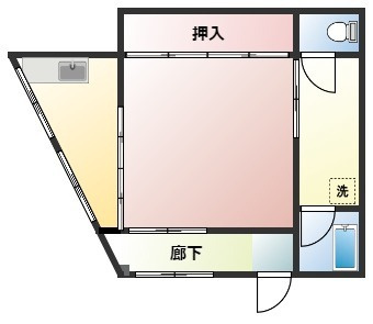 浅野アパートの間取り
