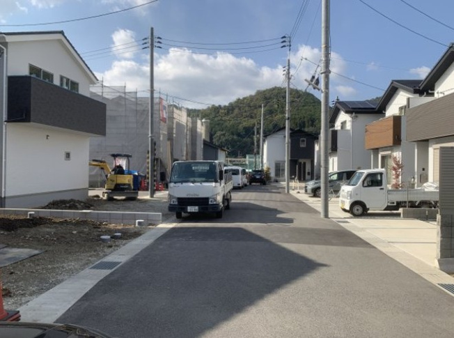 【前面道路含む現地写真】 | K41294-3期7号地柊野