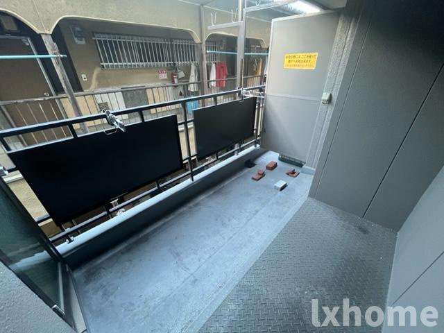 めぞんたきがわのバルコニー|広々としたバルコニーです