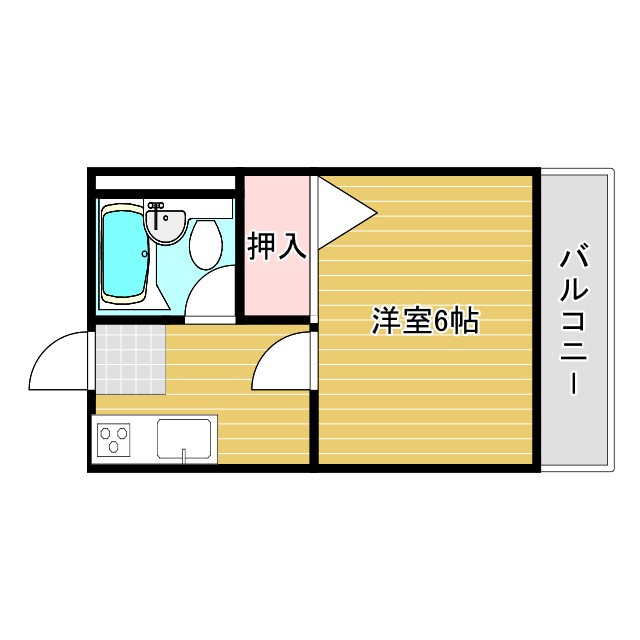 リュイール樋口の間取り
