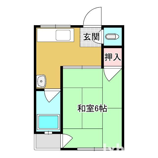 山辺マンションの間取り