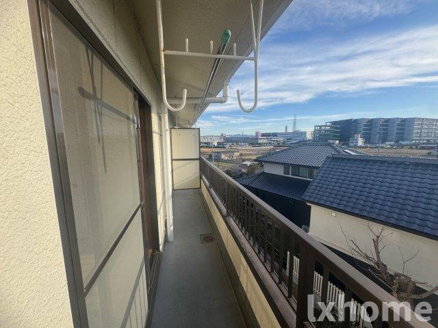 宮本マンションのバルコニー