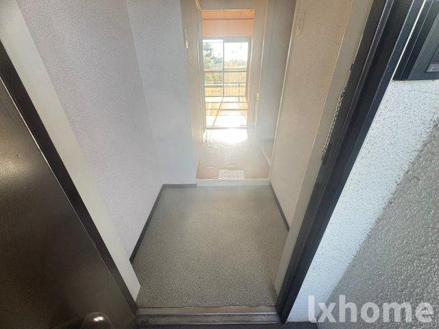 宮本マンションの玄関