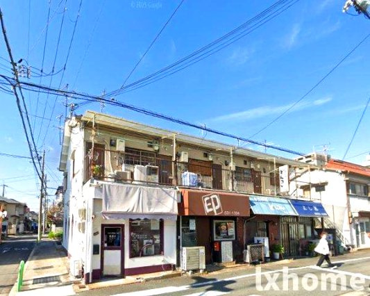 下中条コーポの外観|外観は落ち着いています