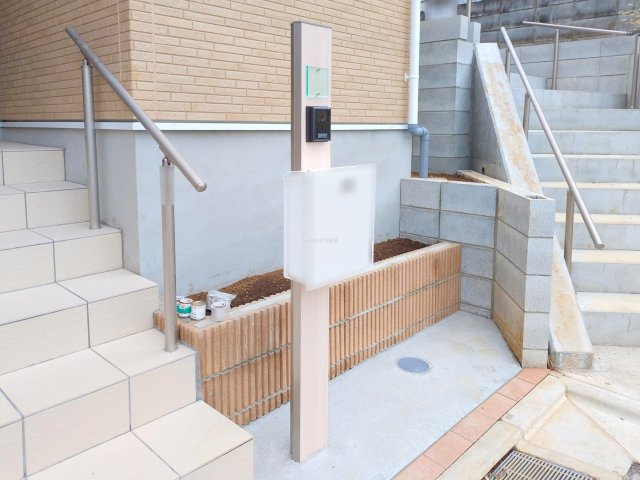 富士見市鶴瀬東２丁目の新築一戸建のセキュリティ