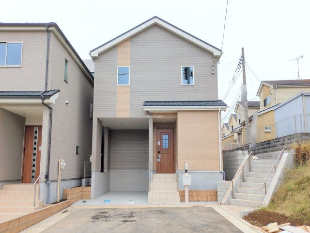 富士見市鶴瀬東２丁目の新築一戸建の外観